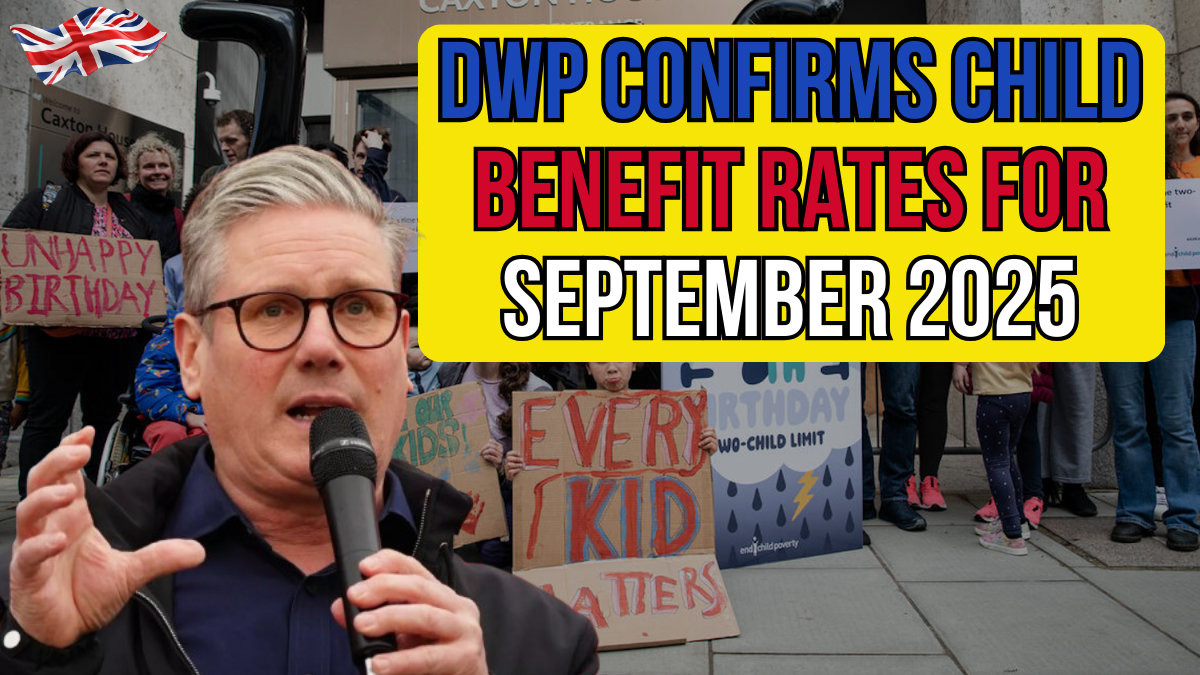 DWP Confirms Updated Child Benefit Rates for September 2025