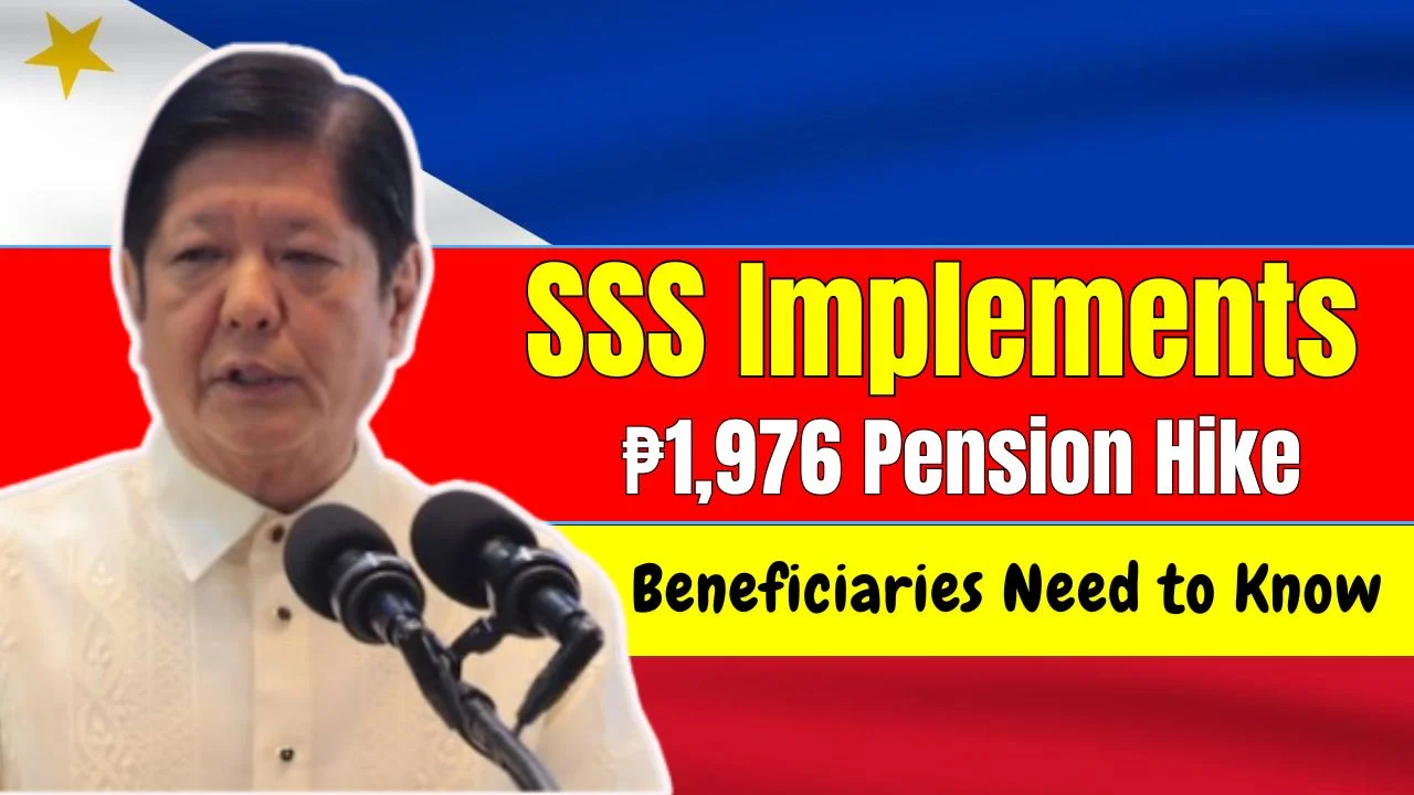 P1976 Pension Increase SSS September 2025