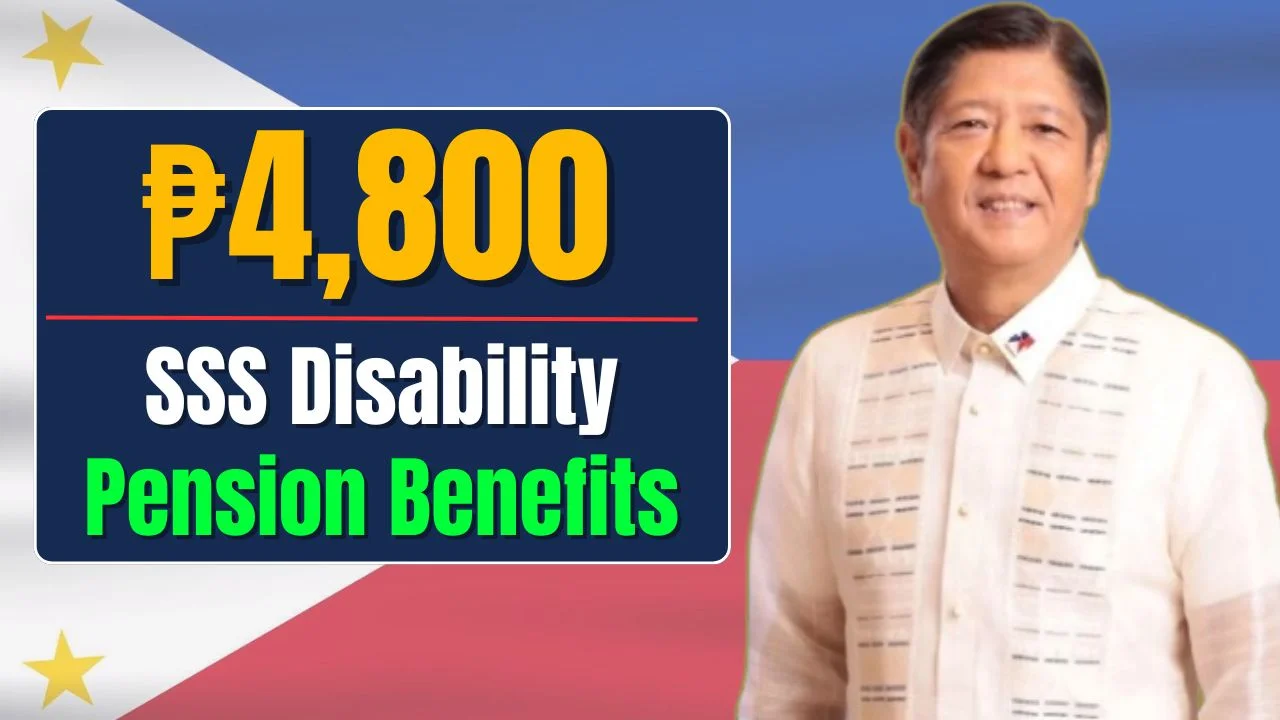 ₱4800 Monthly Pension For SSS 2025