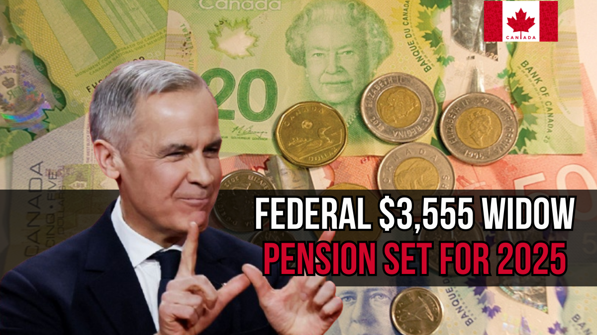 Federal $3,555 Widow Pension Set for 2025
