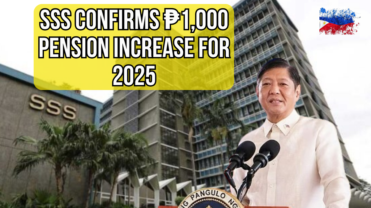 SSS Confirms ₱1,000 Pension Increase for 2025