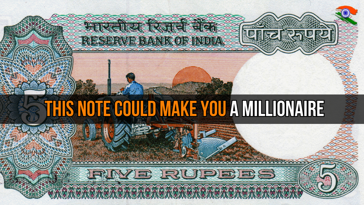 Rare ₹5 Tractor Note Can Make You Rich