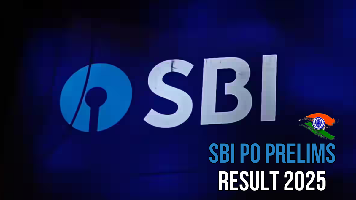SBI PO Prelims Result 2025