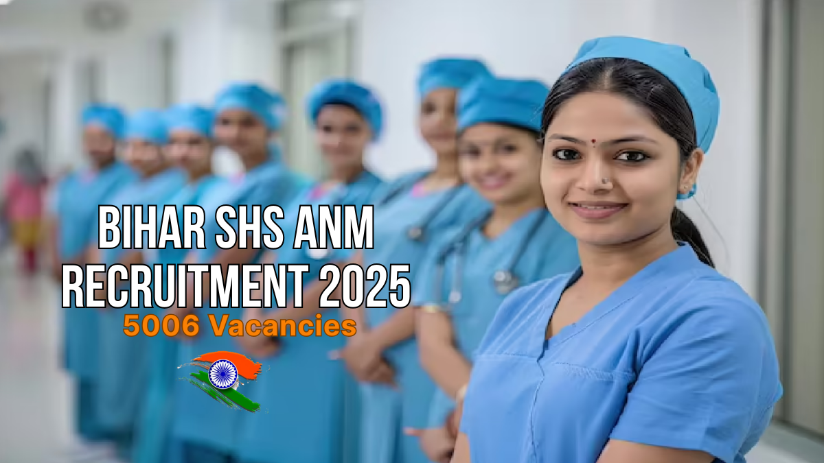 Bihar SHS ANM Recruitment 2025