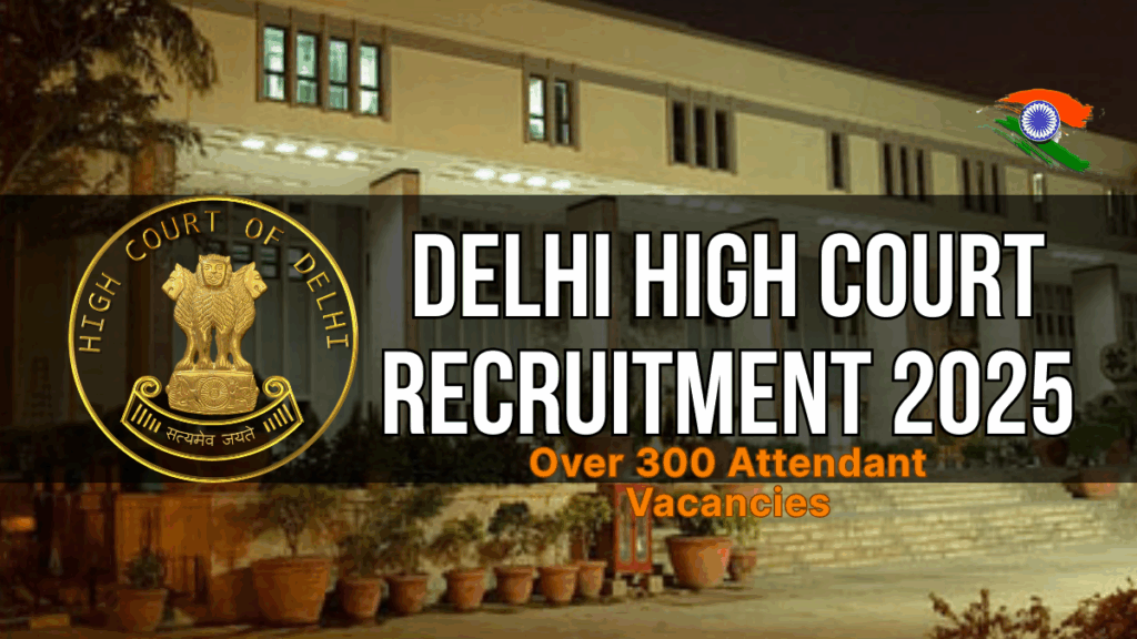 Delhi High Court Recruitment 2025