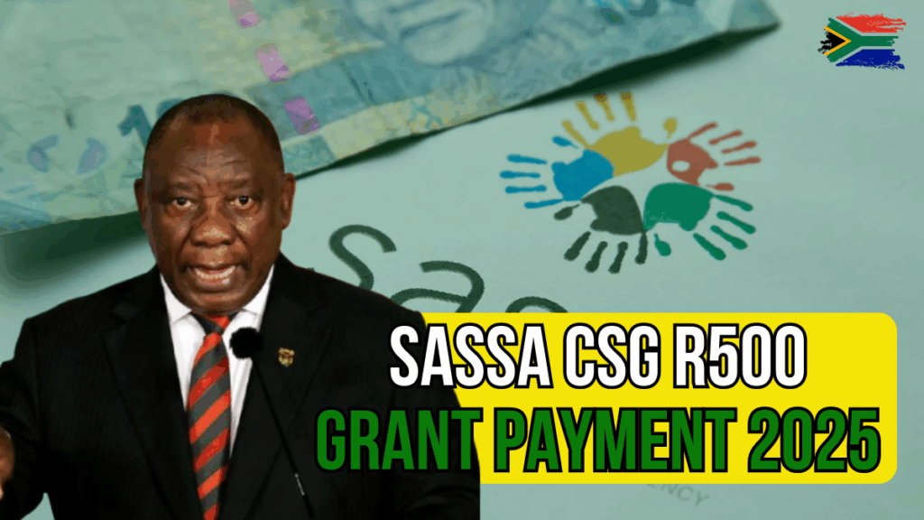 SASSA R500 Grant Payment 2025