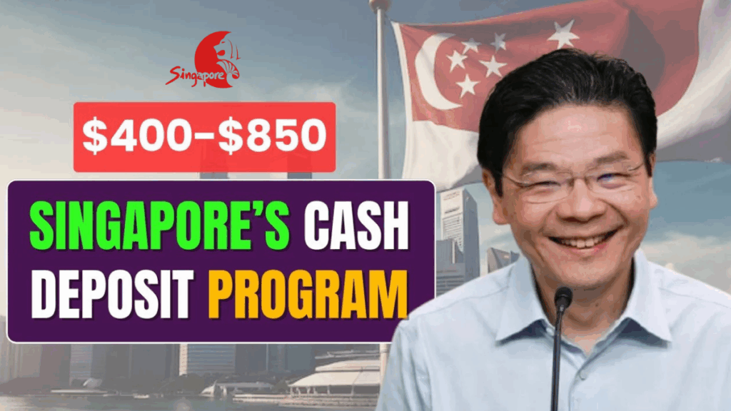 Singapore $400–$950 Cash Deposit in September 2025