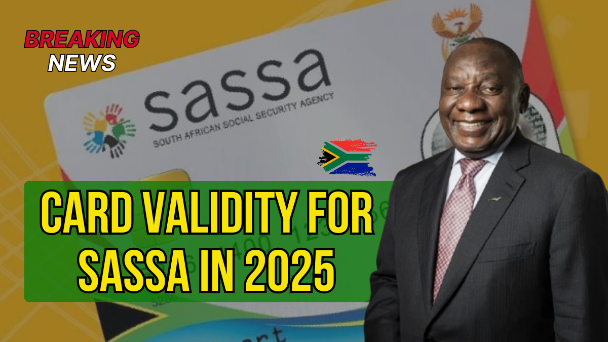 Card Validity For SASSA In 2025: Check Validity Of SASSA Card In 2025? Know More