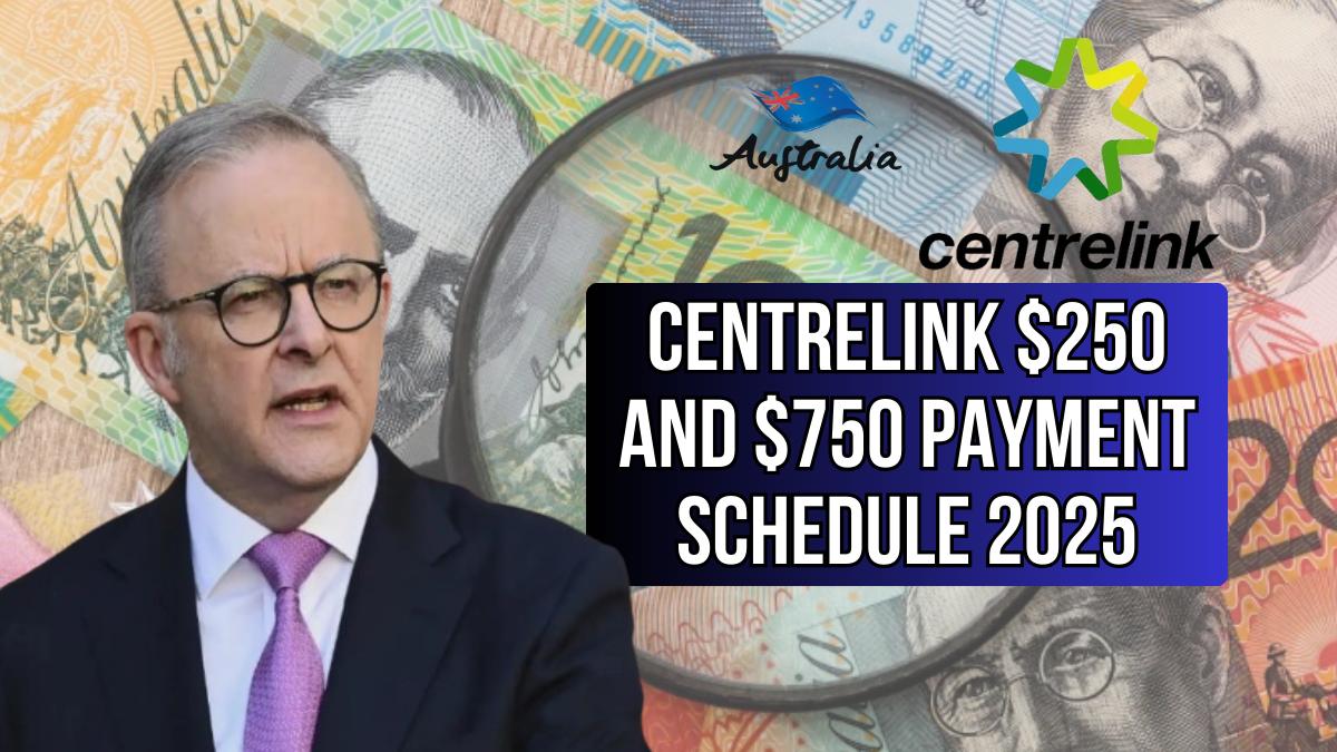 Centrelink $250 and $750 Payment Schedule 2025: Eligibility, Dates and Status
