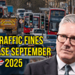 UK Traffic Fines Increase September 2025