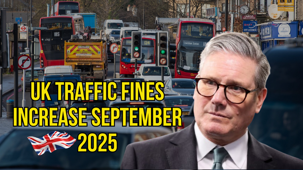 UK Traffic Fines Increase September 2025: Full List of New Penalties and Offences