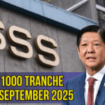 SSS ₱1000 Tranche Payout September 2025