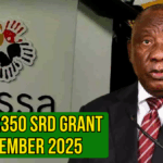 SASSA R350 SRD Grant September 2025