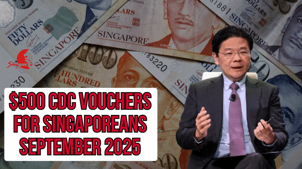 $500 CDC Vouchers for Singaporeans September 2025
