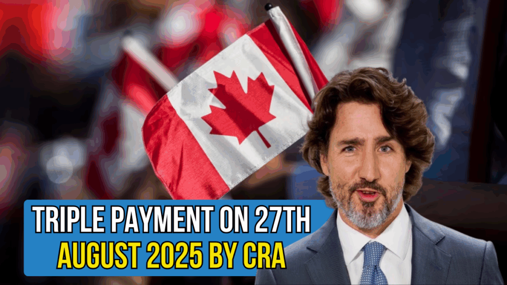 Triple Payment on 27th August 2025 by CRA