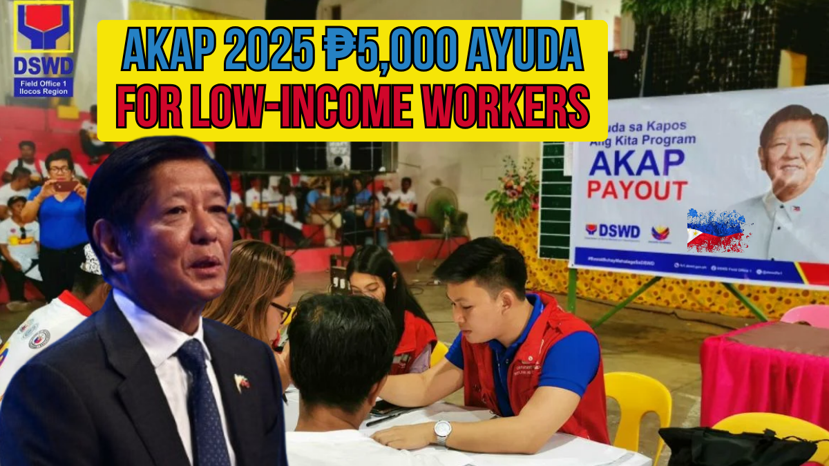 AKAP 2025 ₱5,000 Ayuda for Low-Income Workers: Eligibility, Application, and Key Details